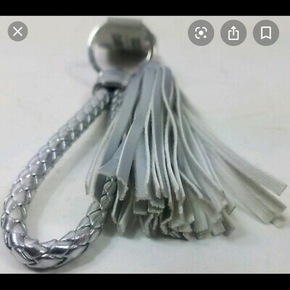 Silver Rope Tassel Key Chain - Picture 5 of 8